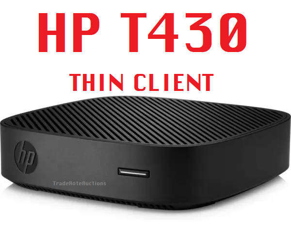 HP T430 Thin Client Computer Intel Celeron N4000 2GB 16GB DP+HDMI ThinPro 3VL60AA