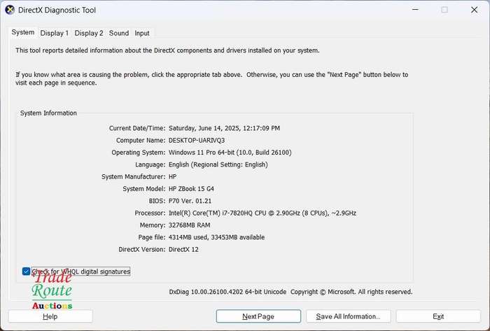 HP ZBook 15 G4 15.6" Laptop