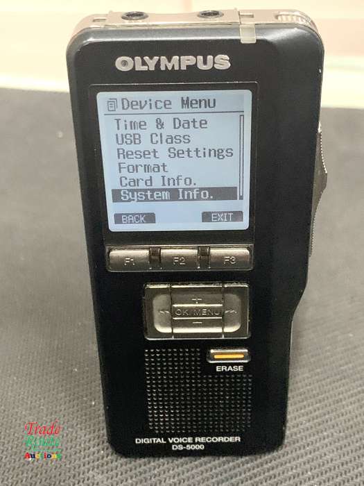 Olympus DS-5000 Digital Voice Recorder - Handheld Voice Dictation Recorder