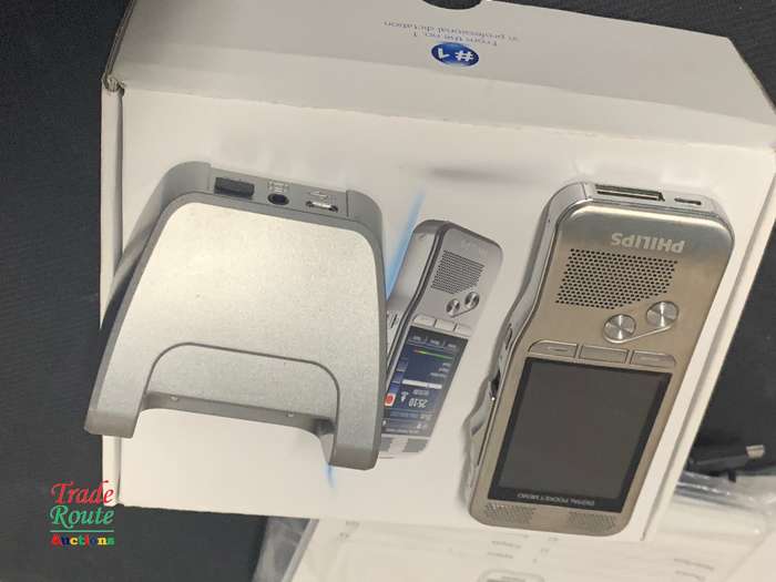 Philips DPM8100 Digital Pocket Memo Dictation Portable Voice Recorder 3DMIC