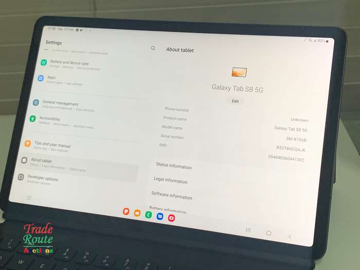 Galaxy Tab S8 SM-X706B 256GB 11-inch 5G Tablet