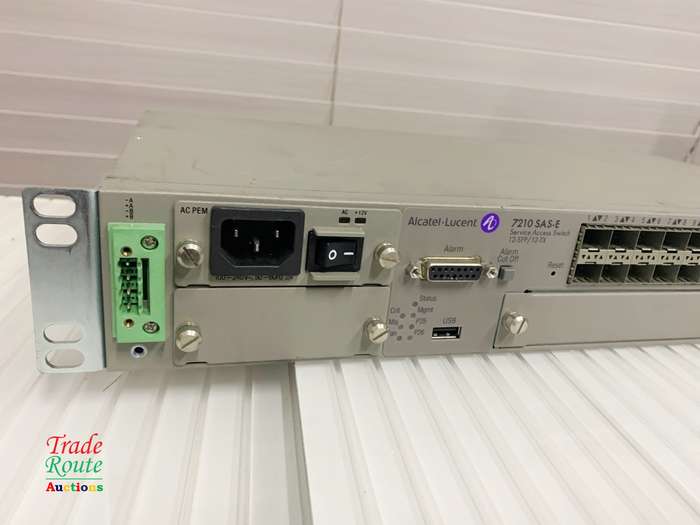 Alcatel Lucent 7210 SAS-E Service Access Switch 12SFP/12-TX