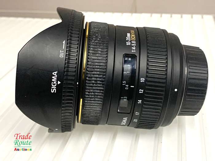 Sigma 10-20mm f/4-5.6 DC HSM WIDE ANGLE Lens [NIKON-MOUNT] For Nikon DSLR Cameras