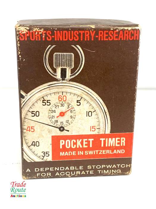 Pocket Timer ITRACO Pocket Watch Swiss Made Boxed