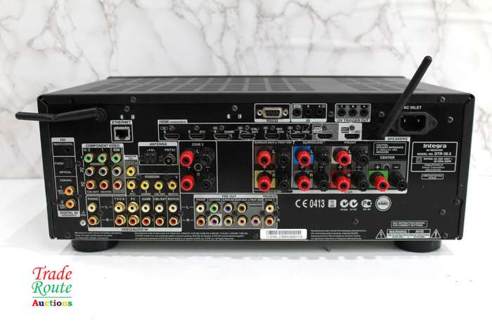 Integra DTR-30.5 AV Home Theater Receiver 7.2 Channel- [ POWERS ON - NO SOUND ] [FOR SPARES/REPAIR]