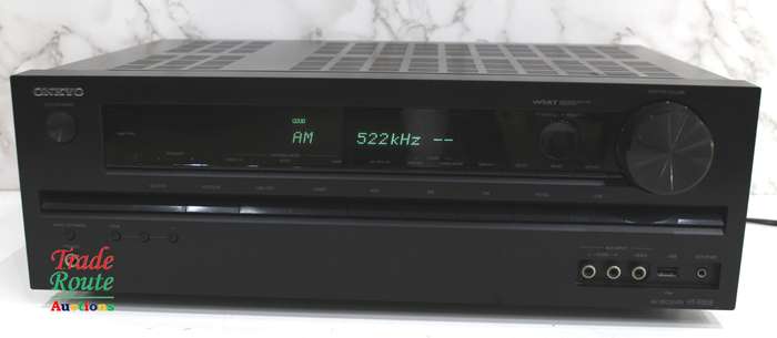 Onkyo HT-R558 5.1 AV Receiver Amplifier - Powers On/Off