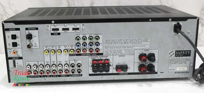 SONY Multi Channel AV Receiver - STR-KM5000 200W - NO POWER - Salvage Stock - For Spares or Repair