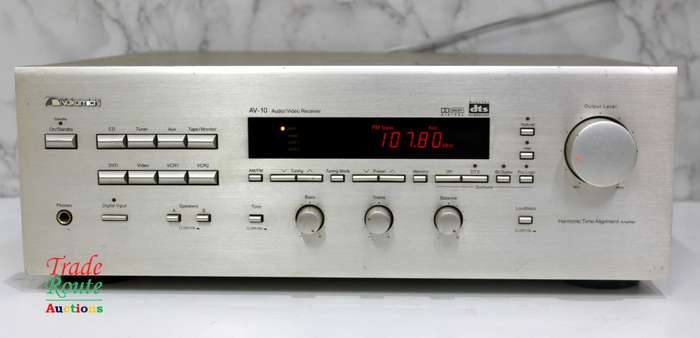 Nakamichi AV-10 AV Receiver - Powers on / No Sound Salvage Stock Faulty
