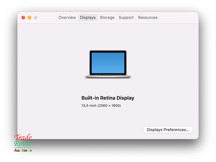 MacBook Pro 13.3-inch 2015 Retina | Core i7 3.1GHz | 16GB RAM | 512GB SSD - Screen faded in corners
