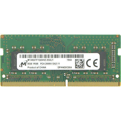 MICRON 8GB DDR4 RAM 2666MHz Memory Module for Laptops