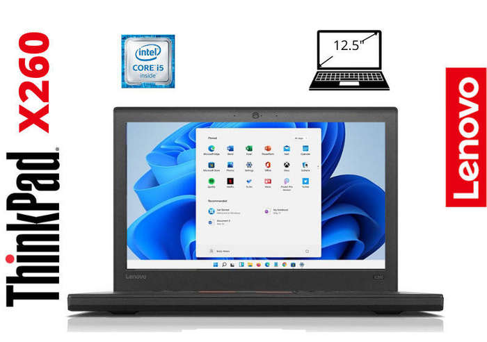 LENOVO ThinkPad X260 12.5" NoteBook Thin & Slim | Core i5 | 8GB RAM | 500GB HDD