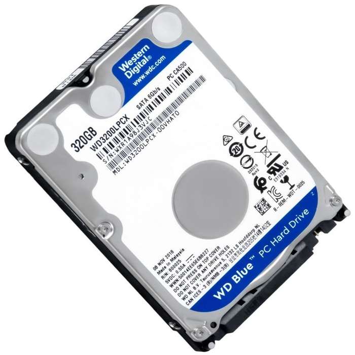WD 320GB HDD 2.5inch for Laptops/Desktops - 320GB Hard Disk