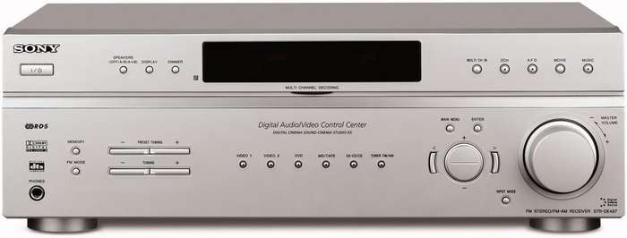 SONY Amplifier STR-DE497 AV receiver  - NO POWER Salvage for Spares/Repair