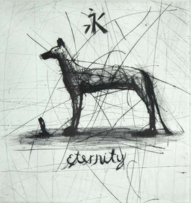 Deborah Bell - Eternity II - Etching