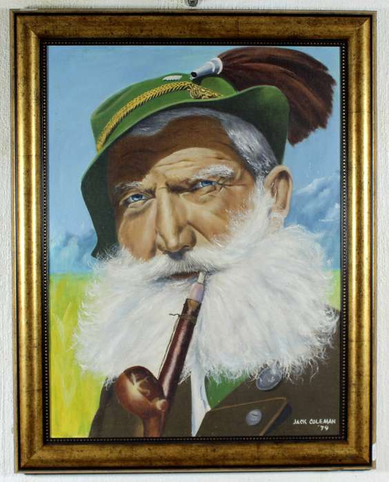 Jack Coleman - Old man smoking