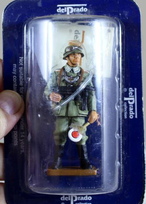 del Prado lead soldier - Feldwebel military police Germany 1944