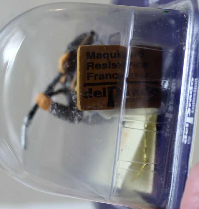 del Prado lead soldier - Maquisard resistance France 1944