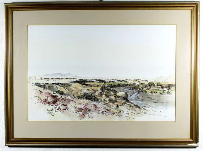 Christine Marais - River in the desert