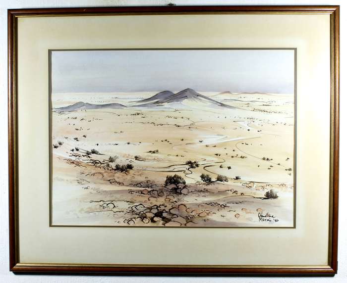 Christine Marais - Desert landscape