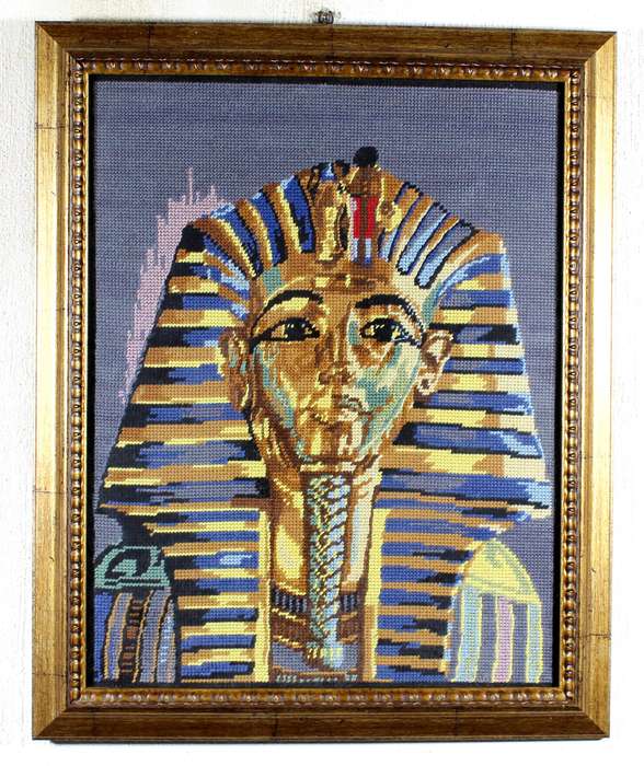 Mask of Tutankhamun tapestry