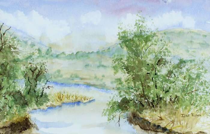 Ilse Roux - River scene