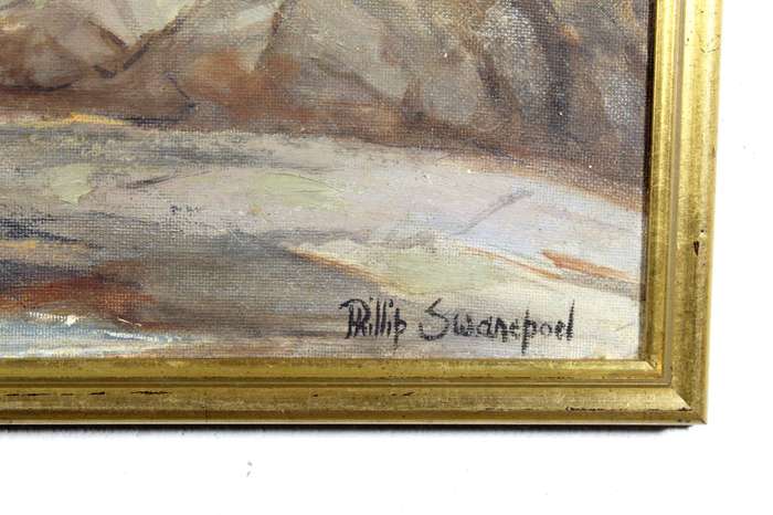 Phillip Swanepoel - Seascape with Table Mountain