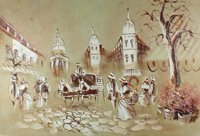 Chezar - Paris street scene