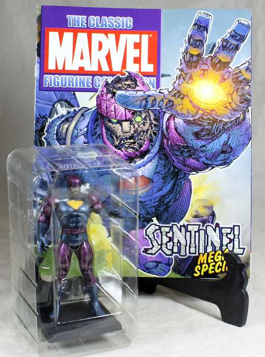 Marvel comics - lead, hand painted figurine with book - Sentinel (special edition)