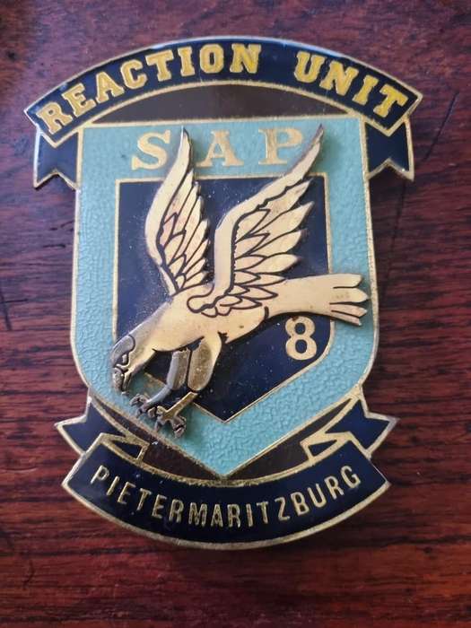 Pietermaritzburg Reaction Unit 8 Plaque Flash