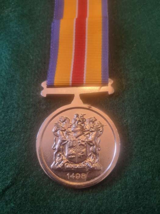 MK Apla Service Medal Full Size