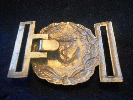 SA Navy Officers Belt Buckle