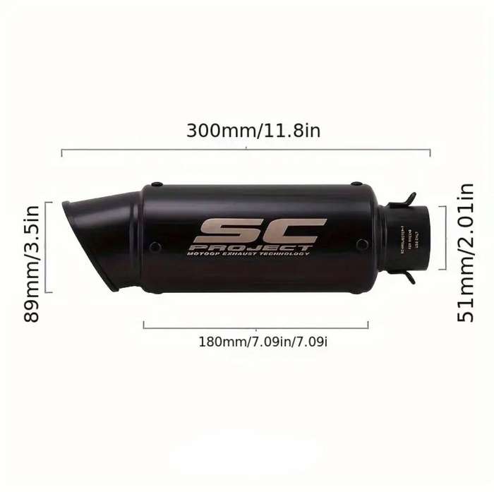 SC exhaust project pipe(extended)