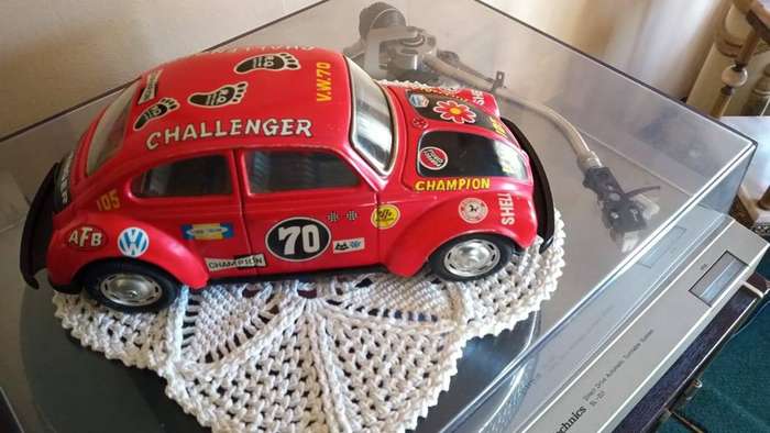 Rare vintage VW Tin Toy Car