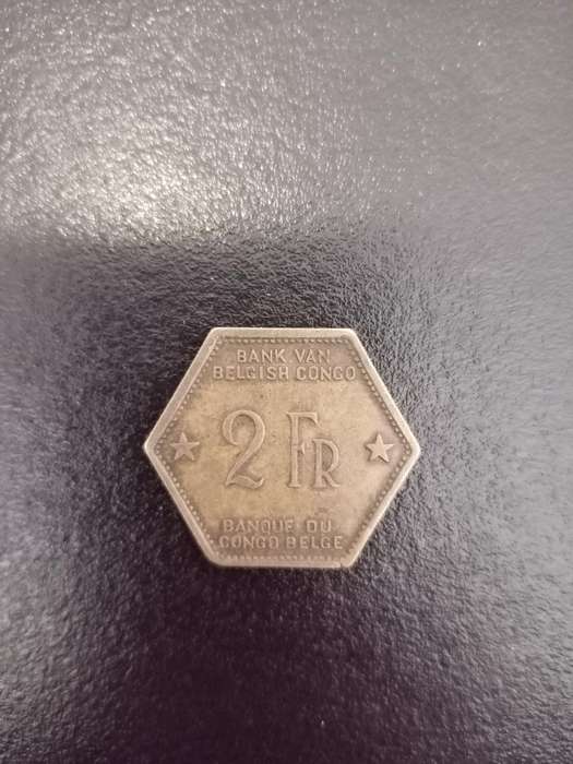 Belgian Congo 2 Francs