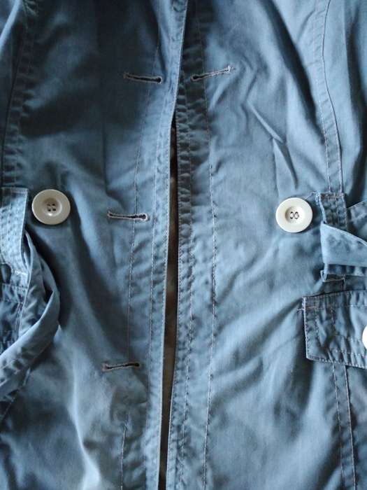Light Blue Dyed Jacket Size 6/30