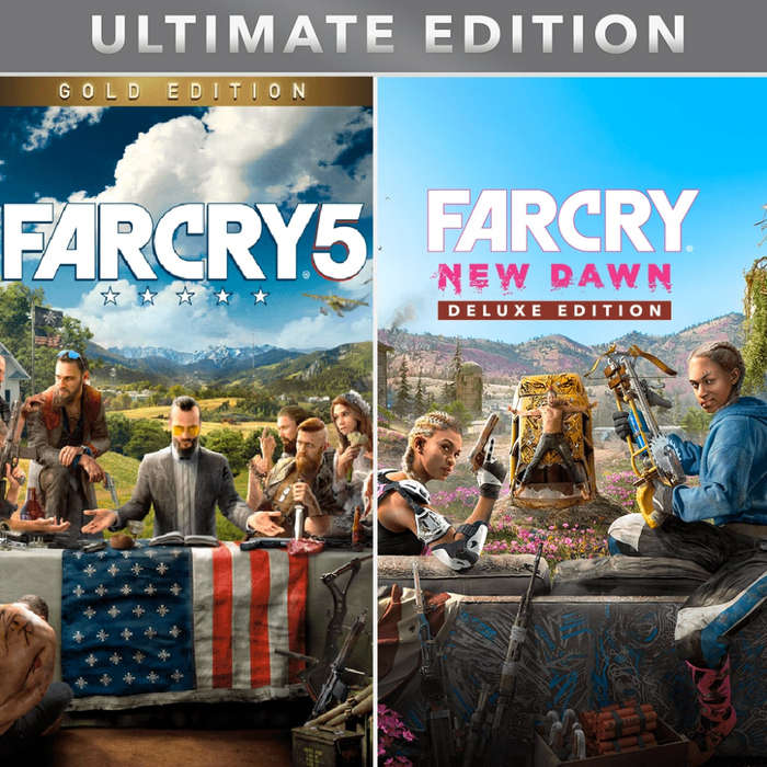 Farcry 5 and Farcry New dawn ultimate edition