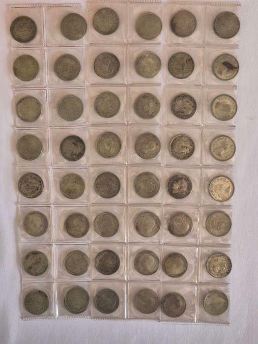 48 coins...see photo