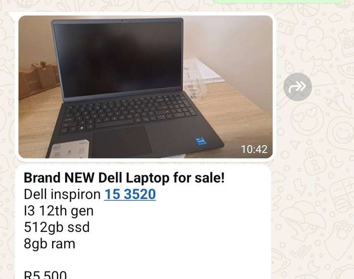 Brand new Dell laptop