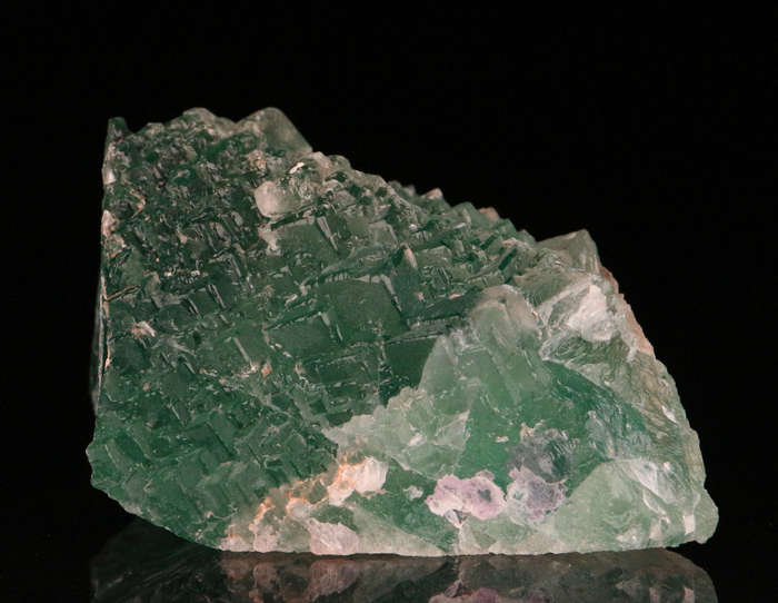 Stepped Fluorite Cluster, Omehane, Erongo region, Namibia