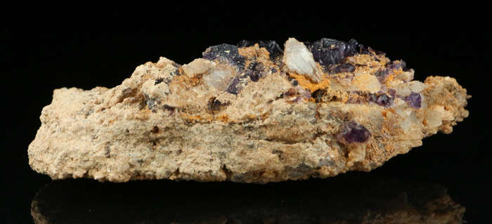 Grape Jelly Fluorite on Matrix, Palmwag, Namibia