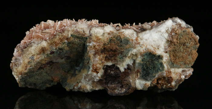 Inesite on Matrix, "N'Chwaning II Mine, Kalahari Manganese Field, Northern Cape, South Africa "