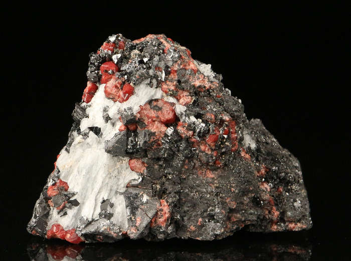 Andradite & Hematite, "N'Chwaning II Mine, Kalahari Manganese Field, Northern Cape, South Africa