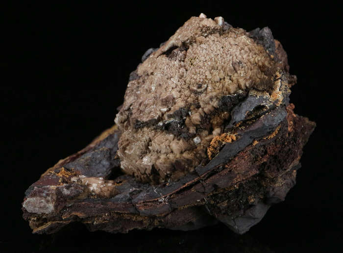 Olmiite on Matrix, "N'Chwaning II Mine, Kalahari Manganese Field, Northern Cape, South Africa "