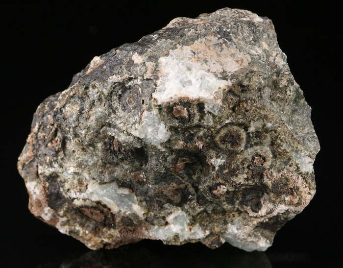 Prehnite on Matrix, Gobobosebberge Mnt, Namibia