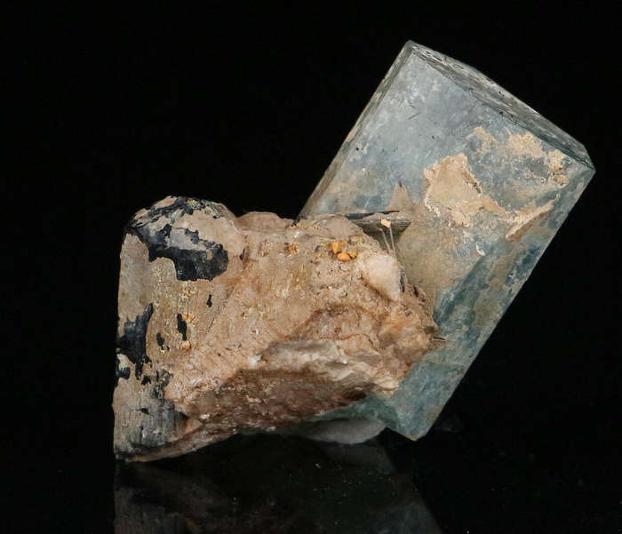Aquamarine & Schorl, Erongo Mnt Region, Namibia