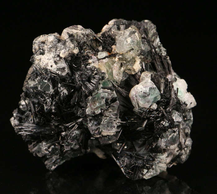 Schorl & Fluorite, Erongo Mnt Region, Namibia