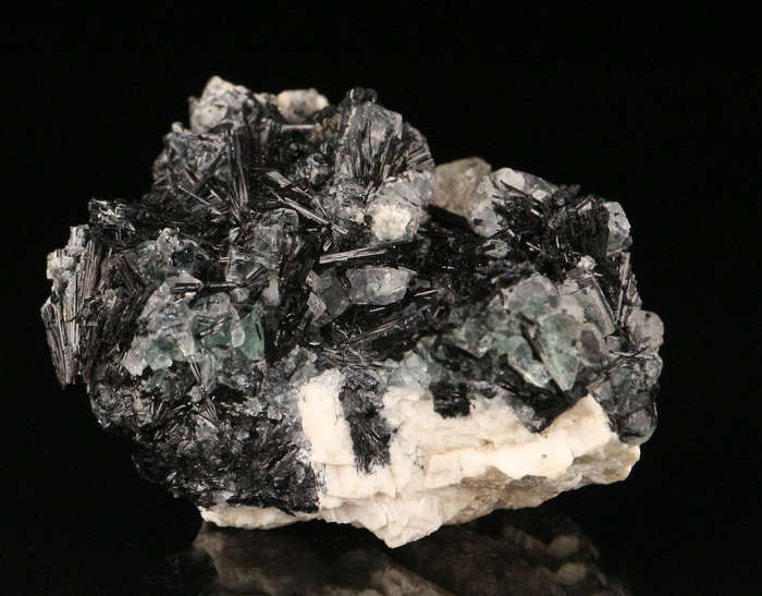 Schorl & Fluorite, Erongo Mnt Region, Namibia