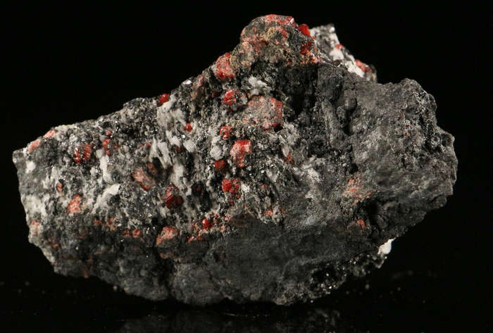 Andradite on Matrix, "N'Chwaning II Mine, Kalahari Manganese Field, Northern Cape, South Africa "