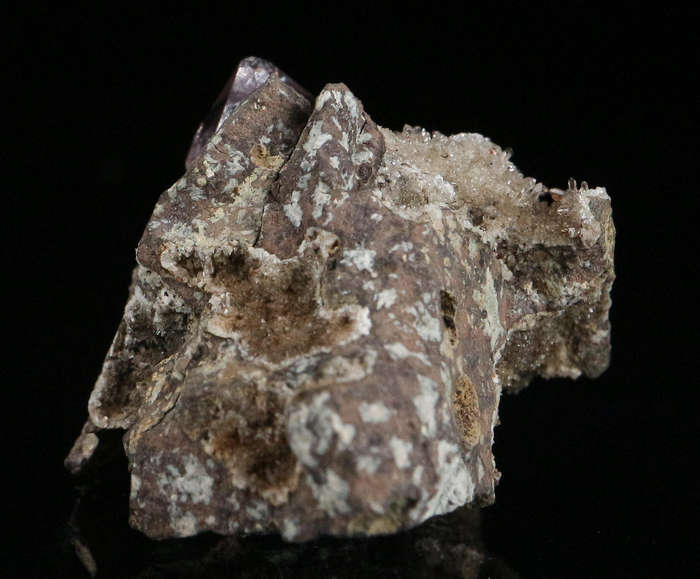 Amethyst Quartz on Matrix, Brandberg Mnt, Namibia
