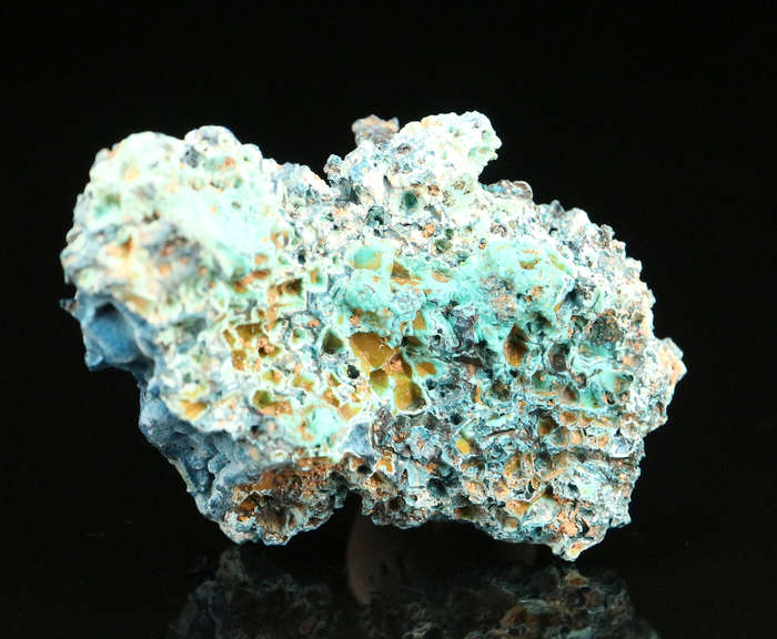 Shattuckite, Kaokoveld Region, Namibia